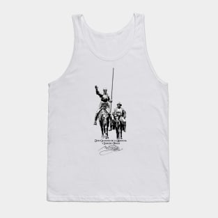 Don Quixote de la Mancha y Sancho Panza-Cervantes-Spain Tank Top